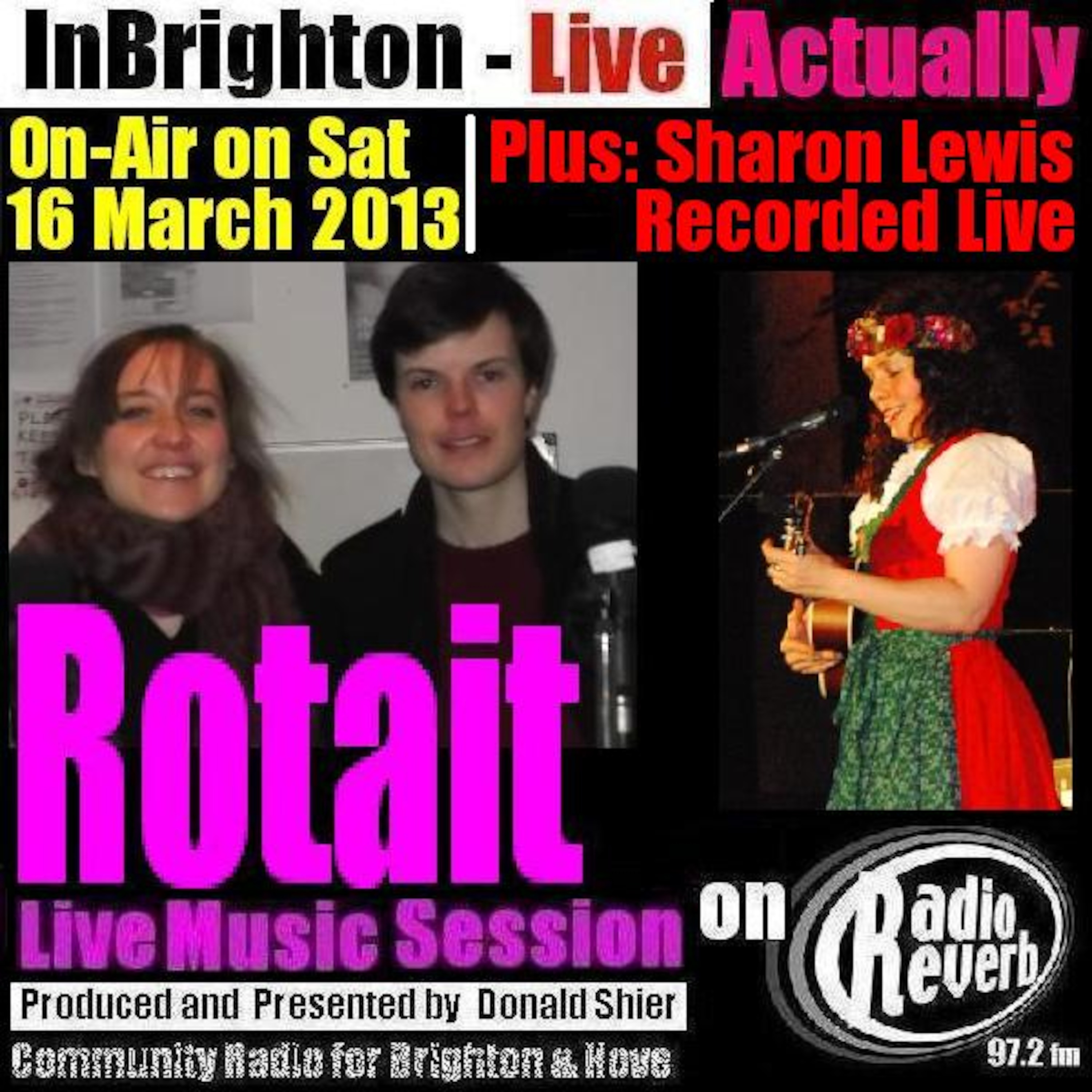 Rotait and Sharon Lewis Live episode artwork