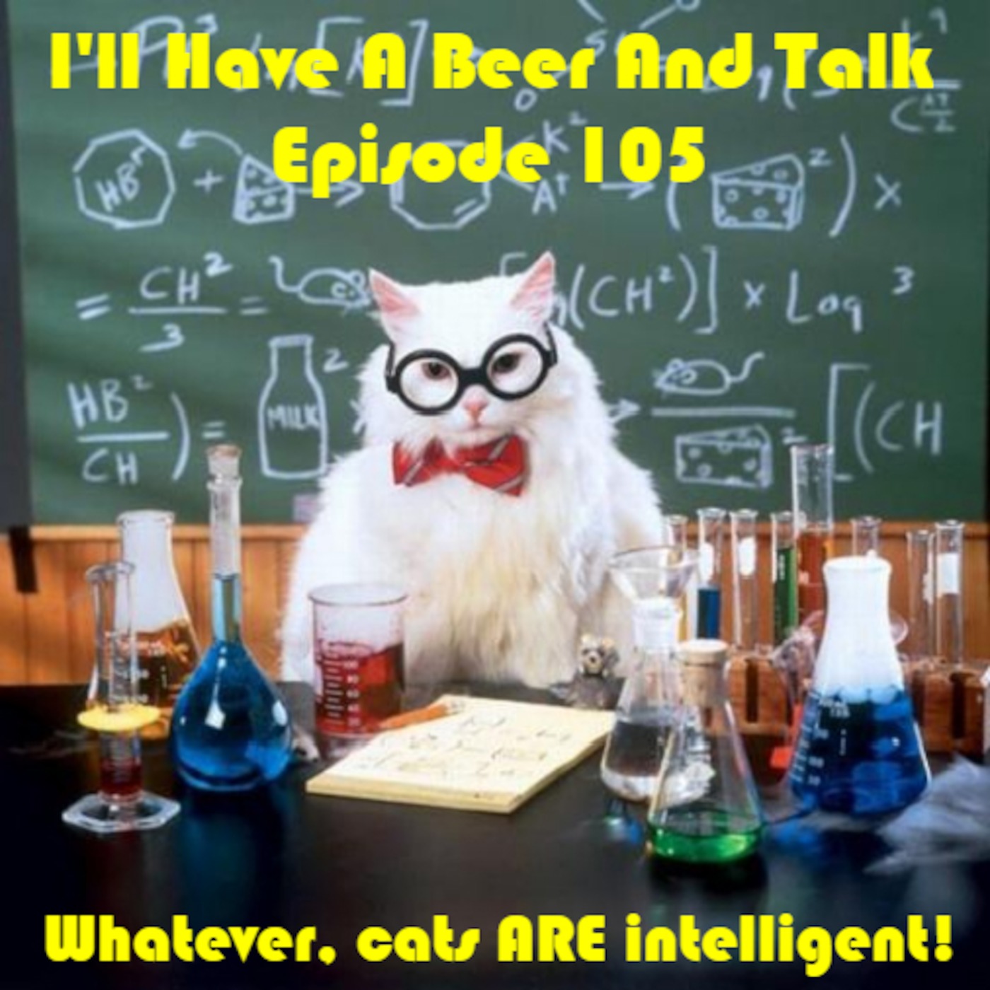 I'll Have A Beer And Talk Episode 105: Whatever, cats ARE intelligent!