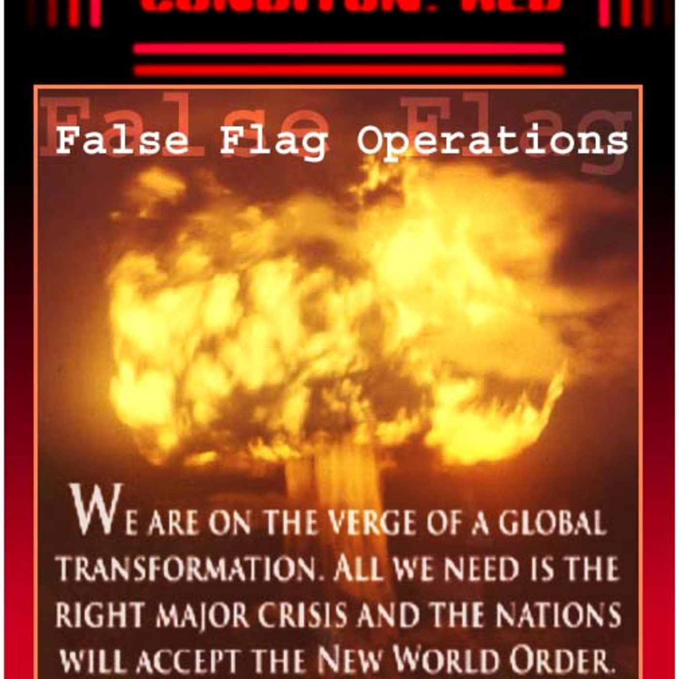 Episode 260: FALSE FLAGS, DEEP STATE, 1/6 THEATER episode artwork