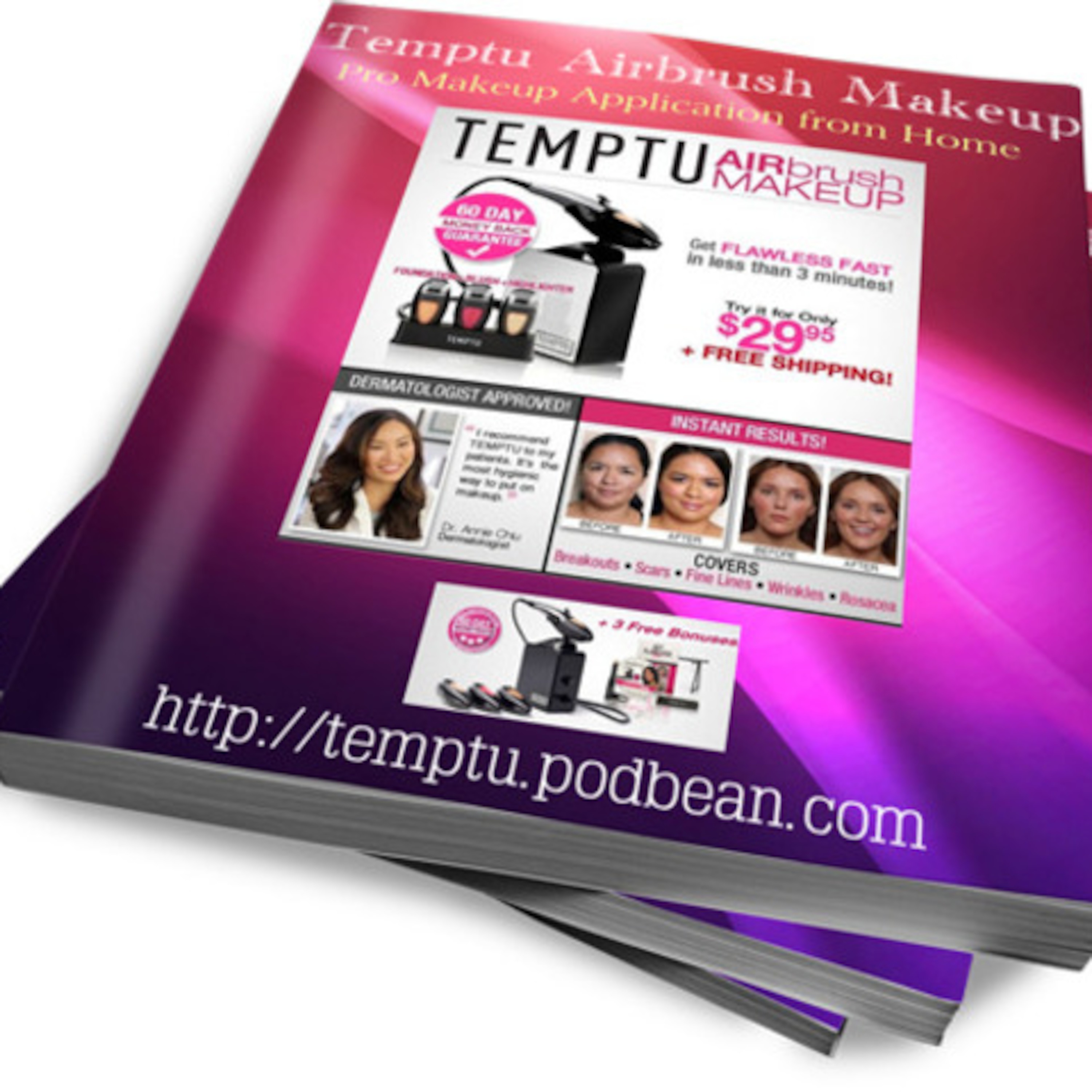 Temptu Airbrush Makeup podcast artwork