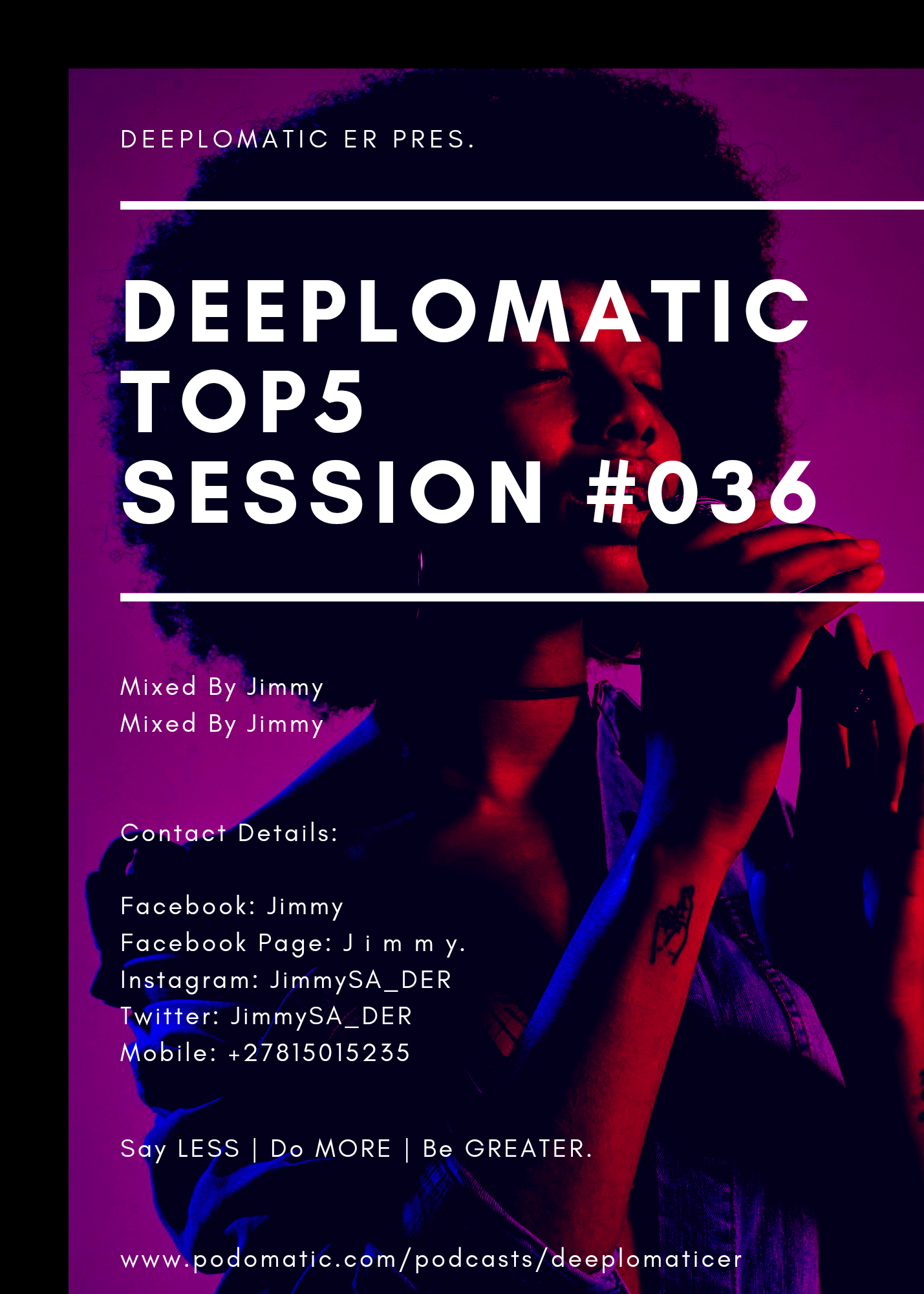 Episode 44: Deeplomatic Top5 Session #036 Mixed By Jimmy