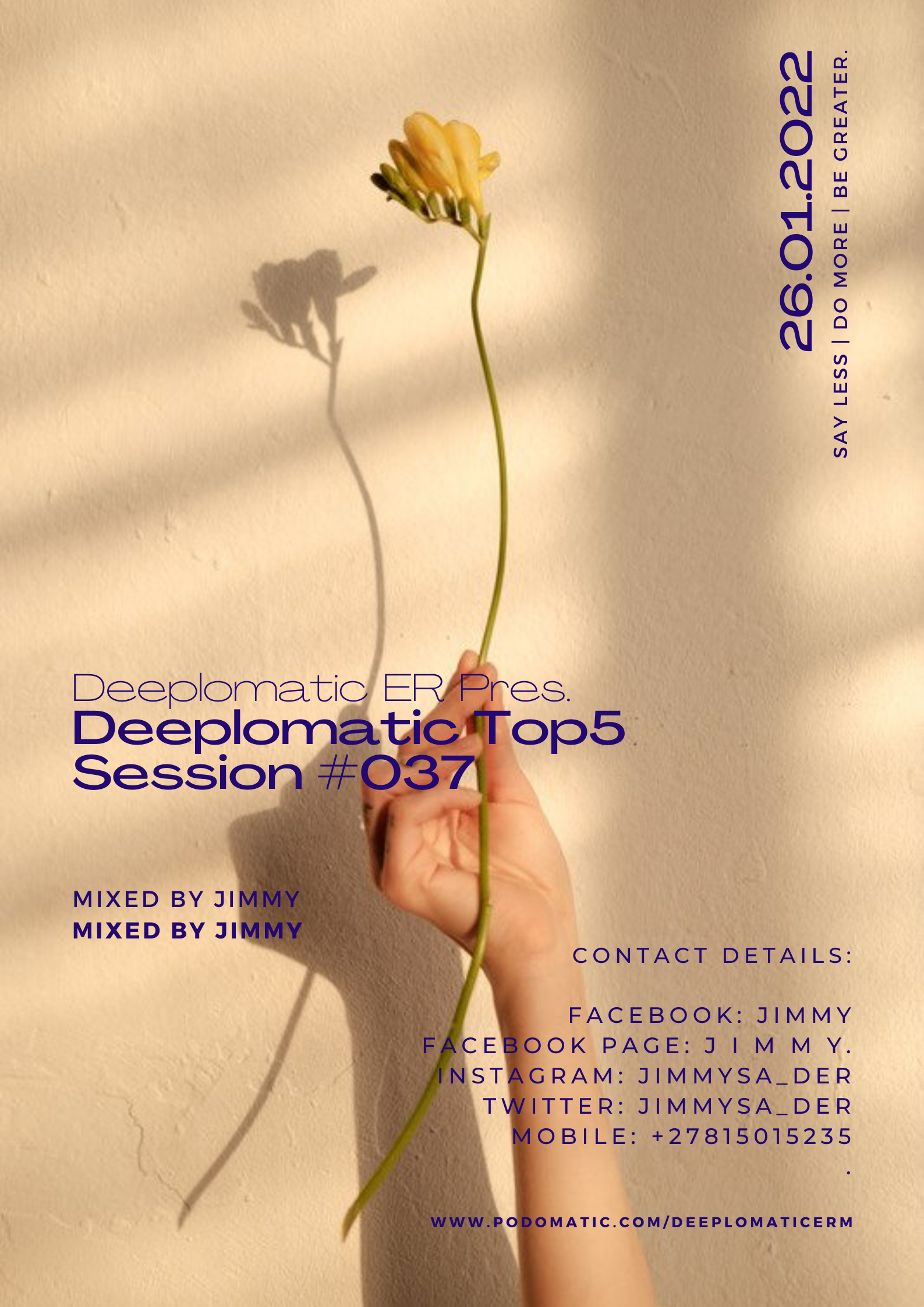 Episode 48: Deeplomatic Top5 Session #037 Mixed By Jimmy