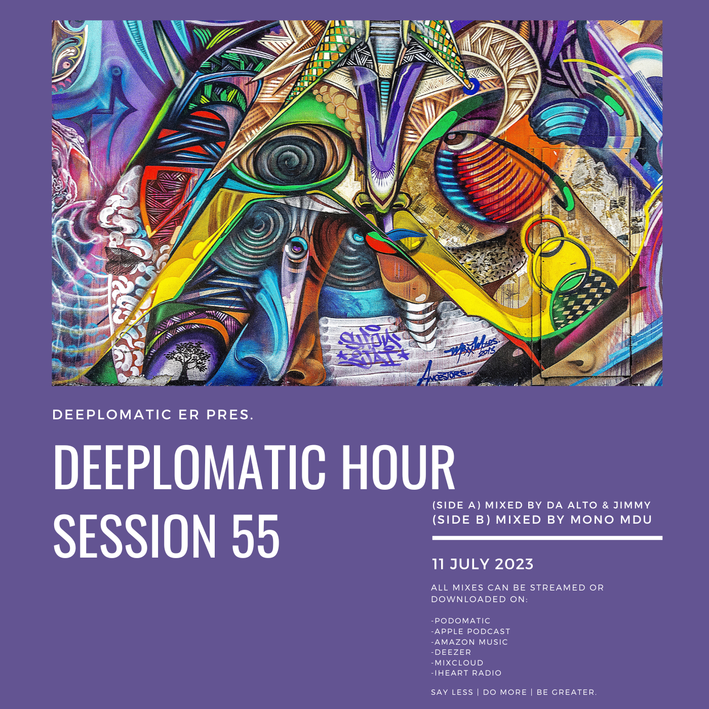 Episode 52: Deeplomatic Hour Session 55 (Side B) Mixed By Mono Mdu