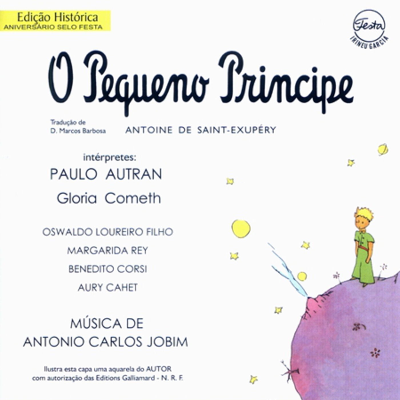 O Pequeno Príncipe, de Antoine de Saint-Exupéry | Narrado por Paulo Autran - Música de Tom Jobim - 1957 episode artwork