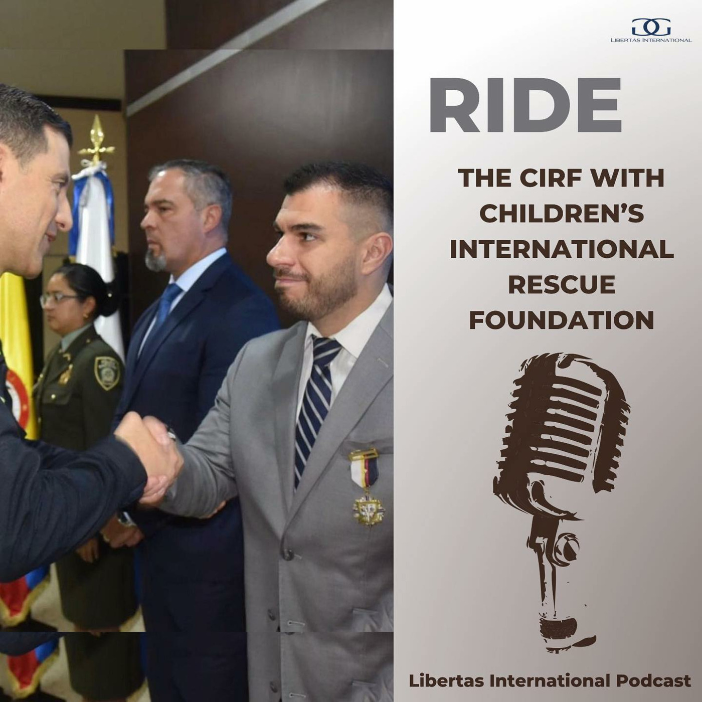 7-Ride the CIRF with Children's International Rescue Foundation feat. C.I.R.F. Founder Alex Darelli episode artwork