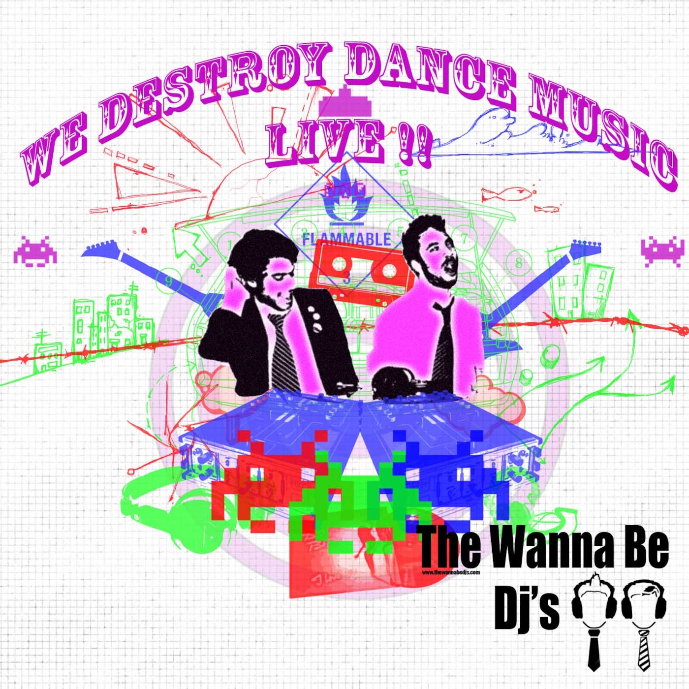 The Wanna Be Dj's podcast artwork