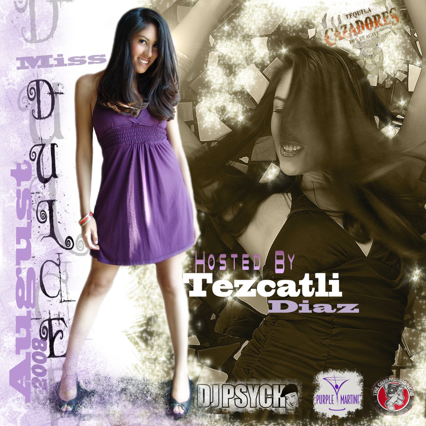Purple Martini - Miss Dulce 2008: Tezcatli Diaz