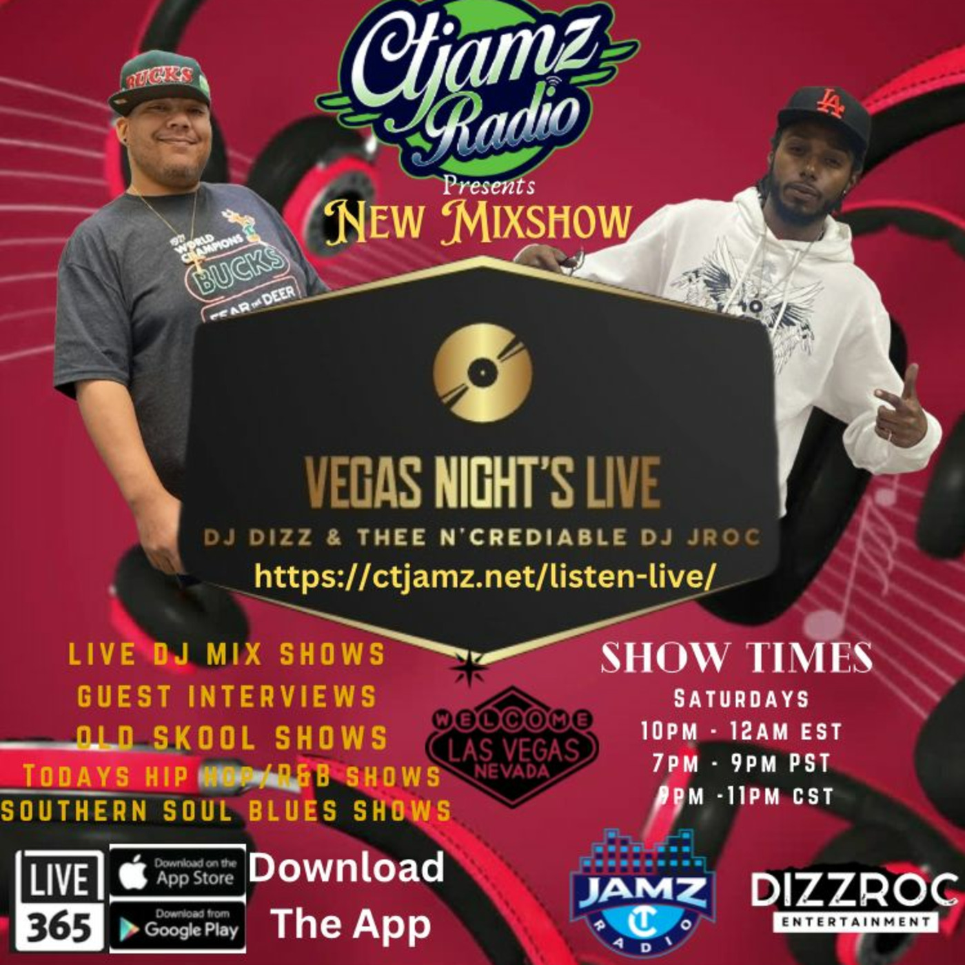 Episode 52: CT JAMZ Radio- Vegas Nights Live 2-25-2025