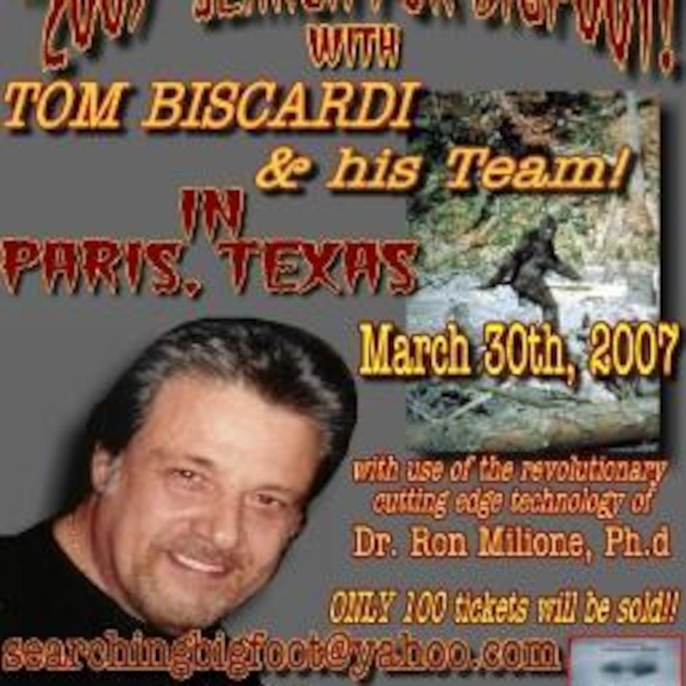 BigFoot Expedition Advertisement