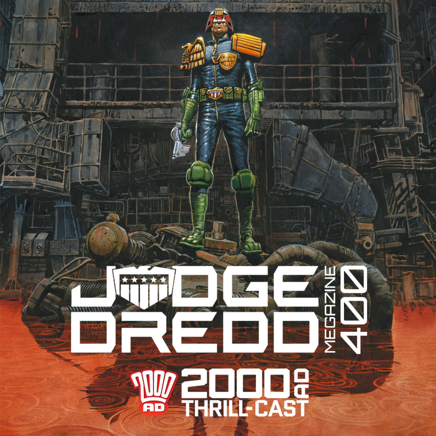 400 not out for the Judge Dredd Megazine!