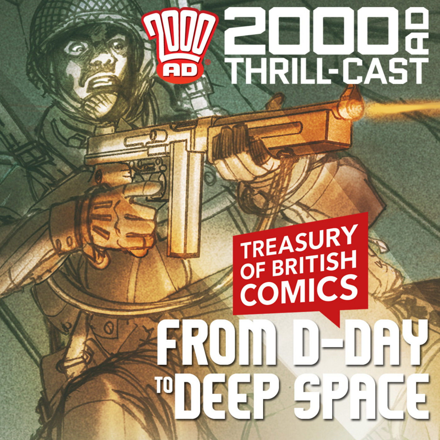 Comics from D-Day to deep space!