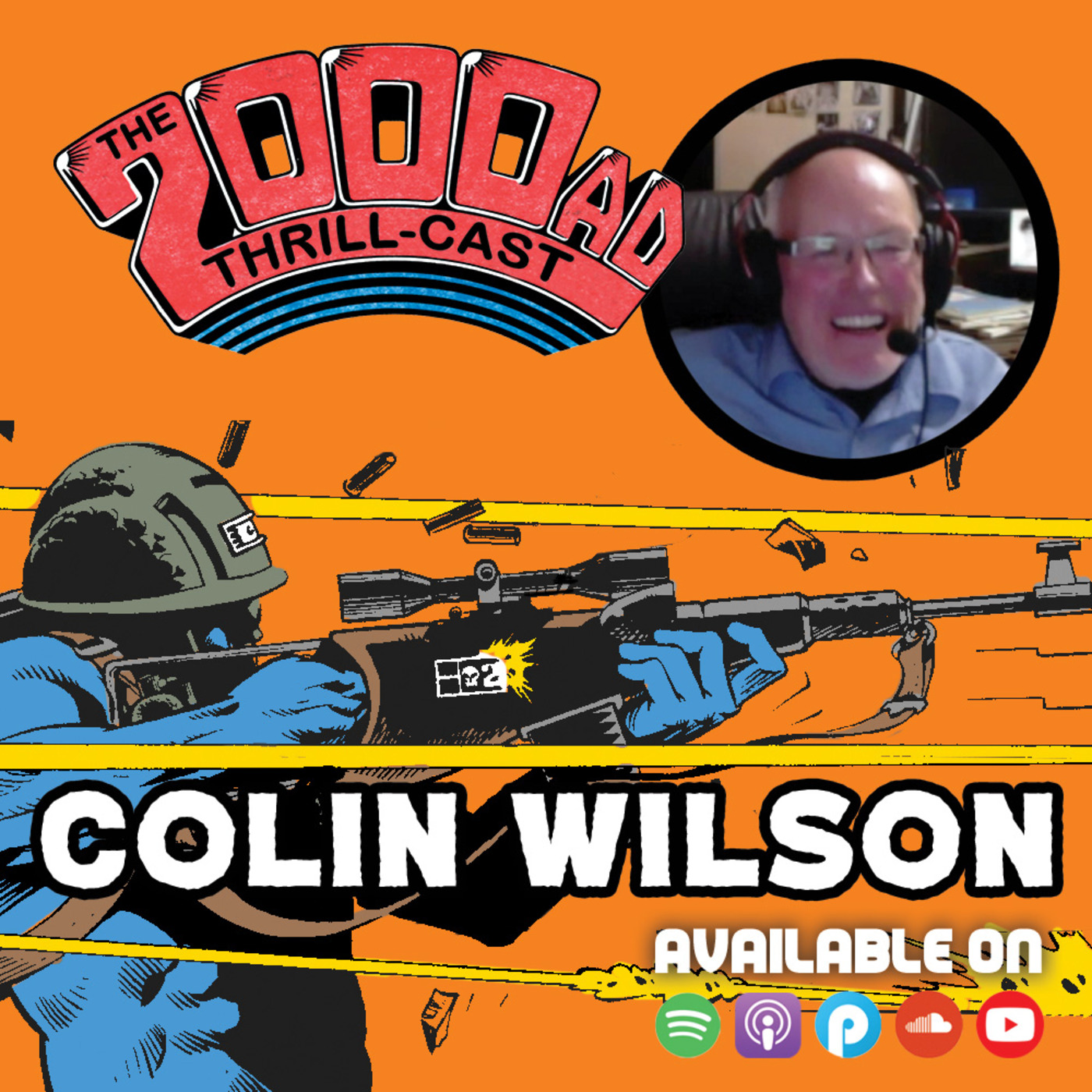 The 2000 AD Thrill-Cast Lockdown Tapes - Colin Wilson