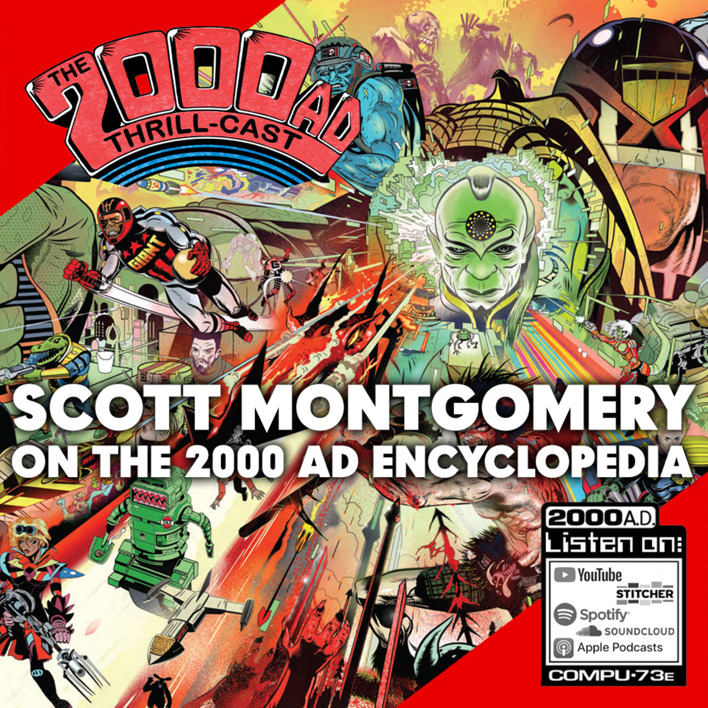 Episode 204: 2000 AD Encyclopedia with Scott Montgomery