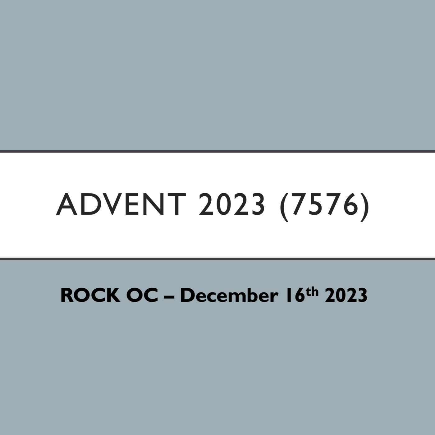 Episode 162: Advent 2023 (7576)