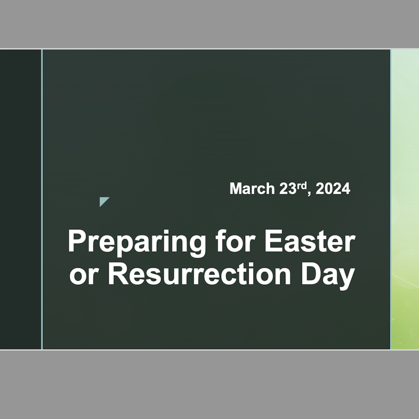 Episode 168: Preparing for Easter or Resurrection Day
