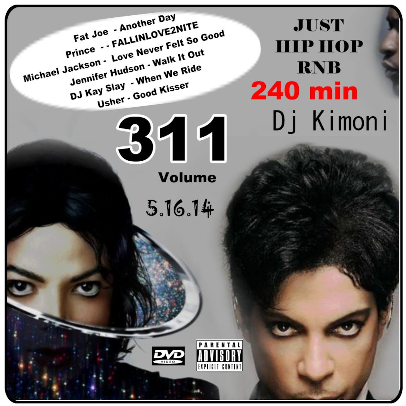 Dj Kimoni JUST HiP HoP & RnB Volume 311 (Still In The Trap) ( 1 DVD) 5-15-14:Dj Kimoni JUST HiP HoP & RnB Volume 311 (Still In The Trap) ( 1 DVD) 5-15-14