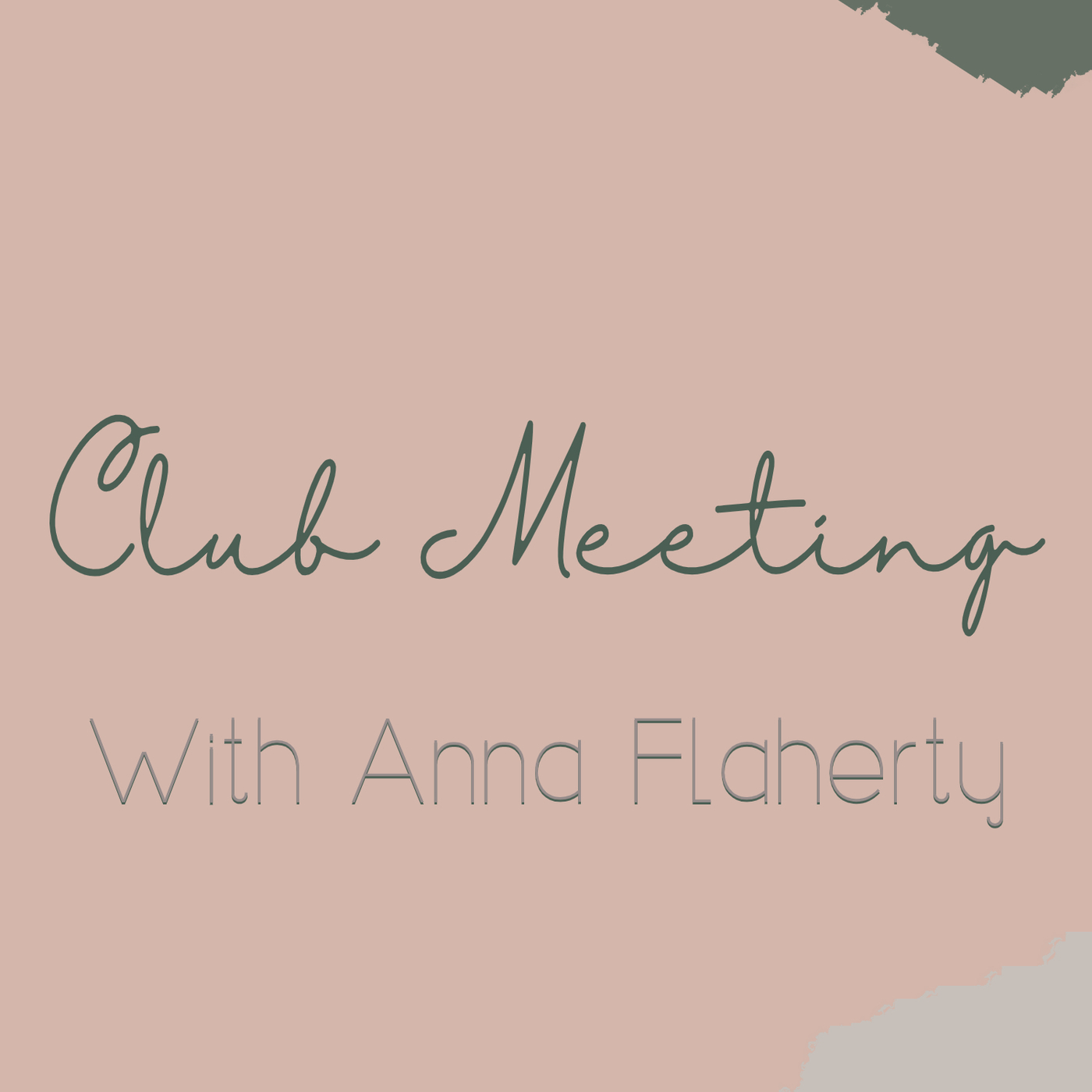 Club Meeting: Anna Flaherty
