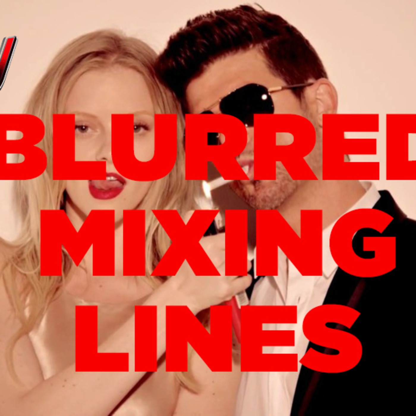Blurred Mixing Lines