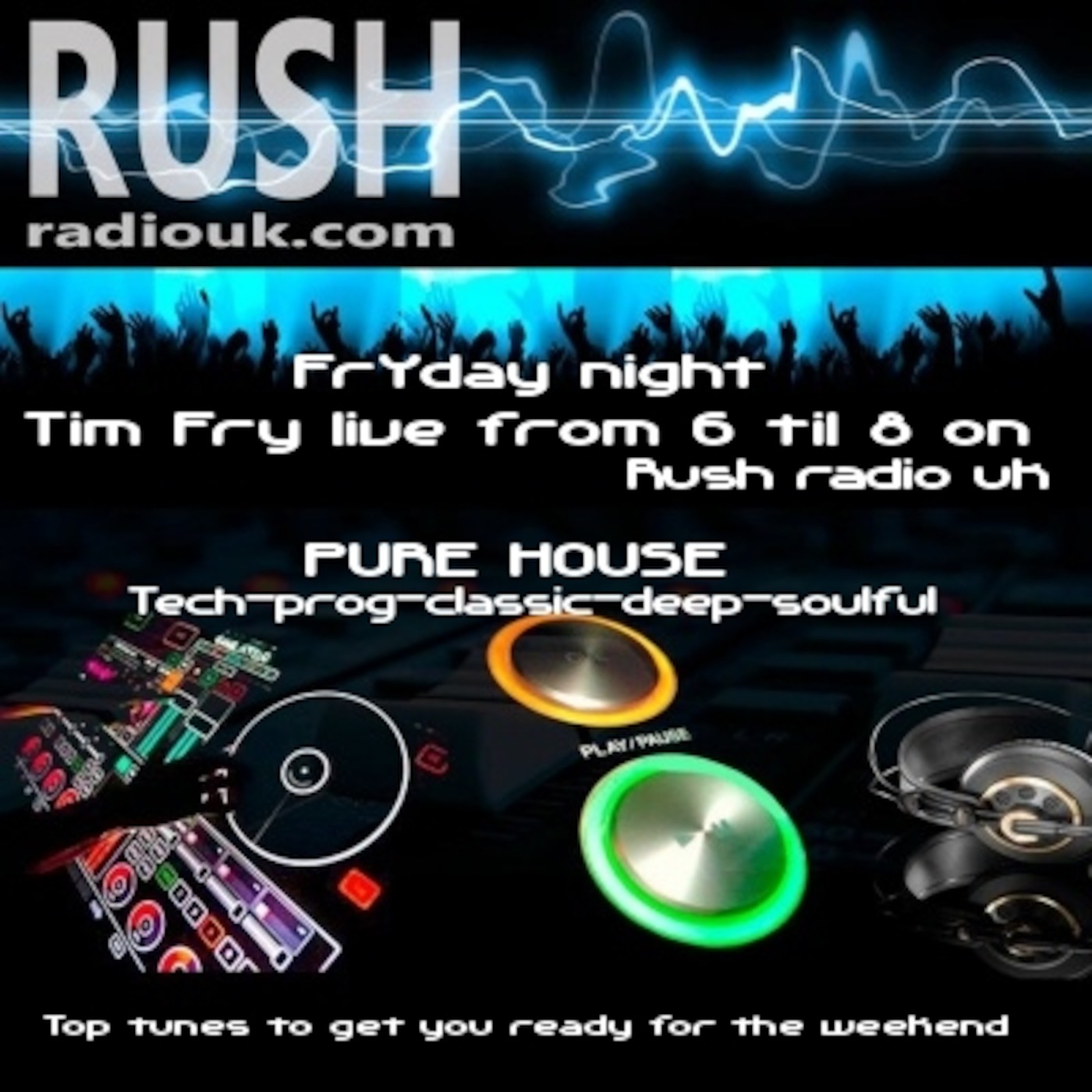 Tim Fry -- Rushradiouk.com podcast artwork