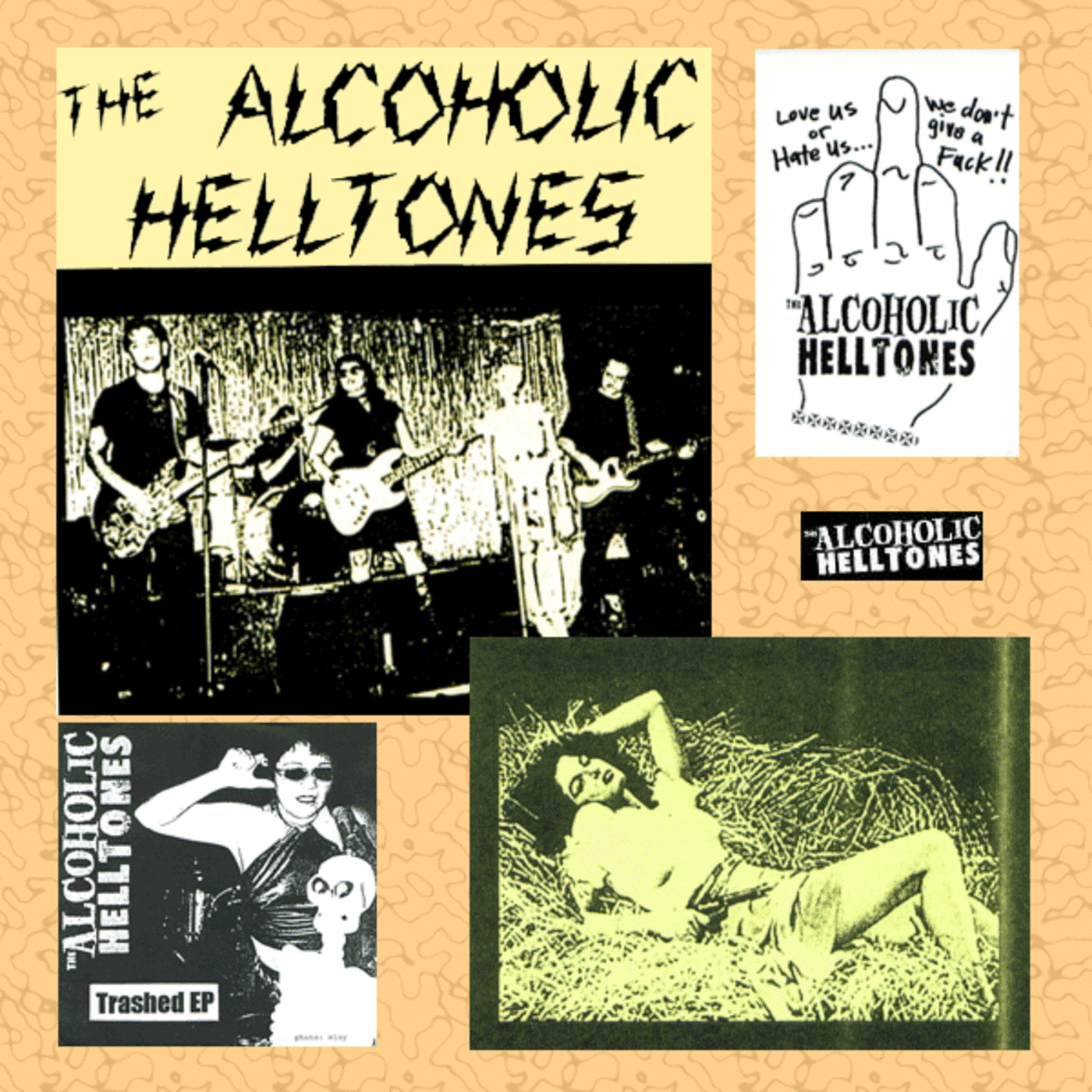 Texas Garage Music - The Alcoholic Helltones,  Rock / Garage Punk / Fuzz