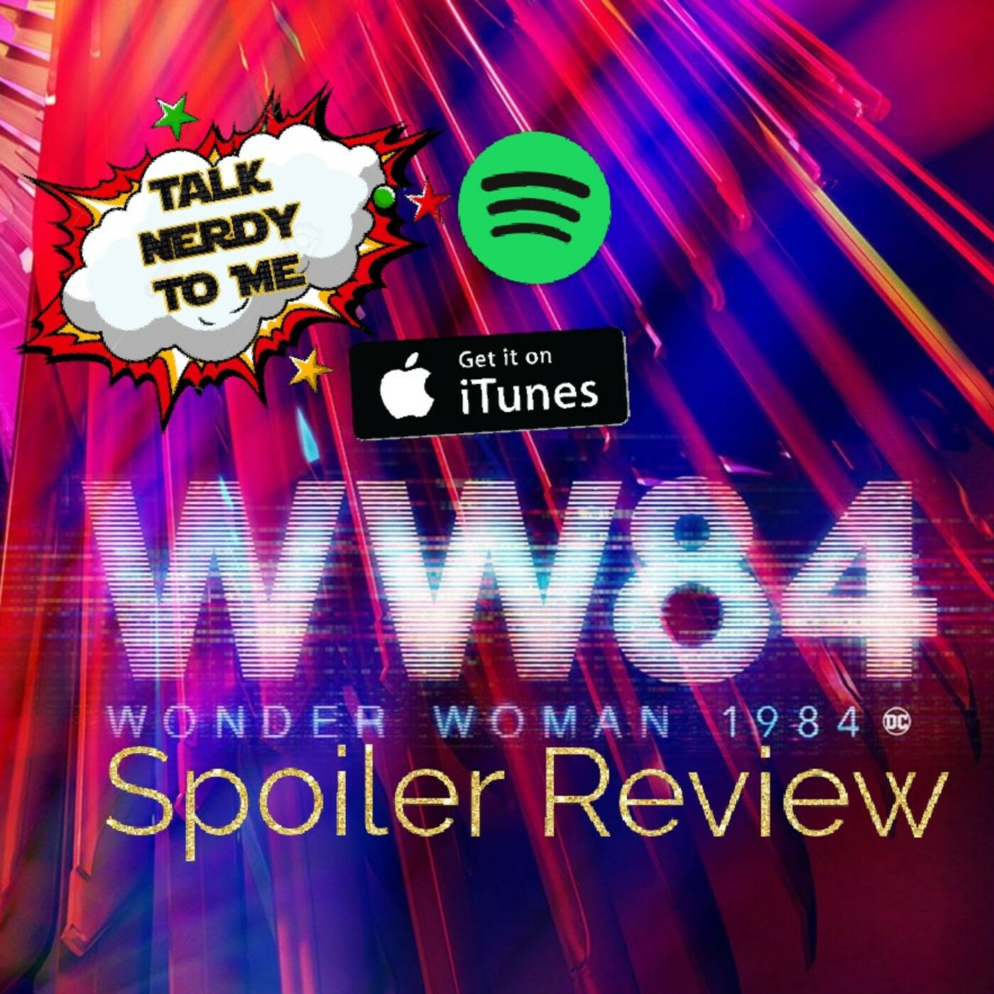 WONDER WOMAN 1984 - SPOILER REVIEW episode artwork