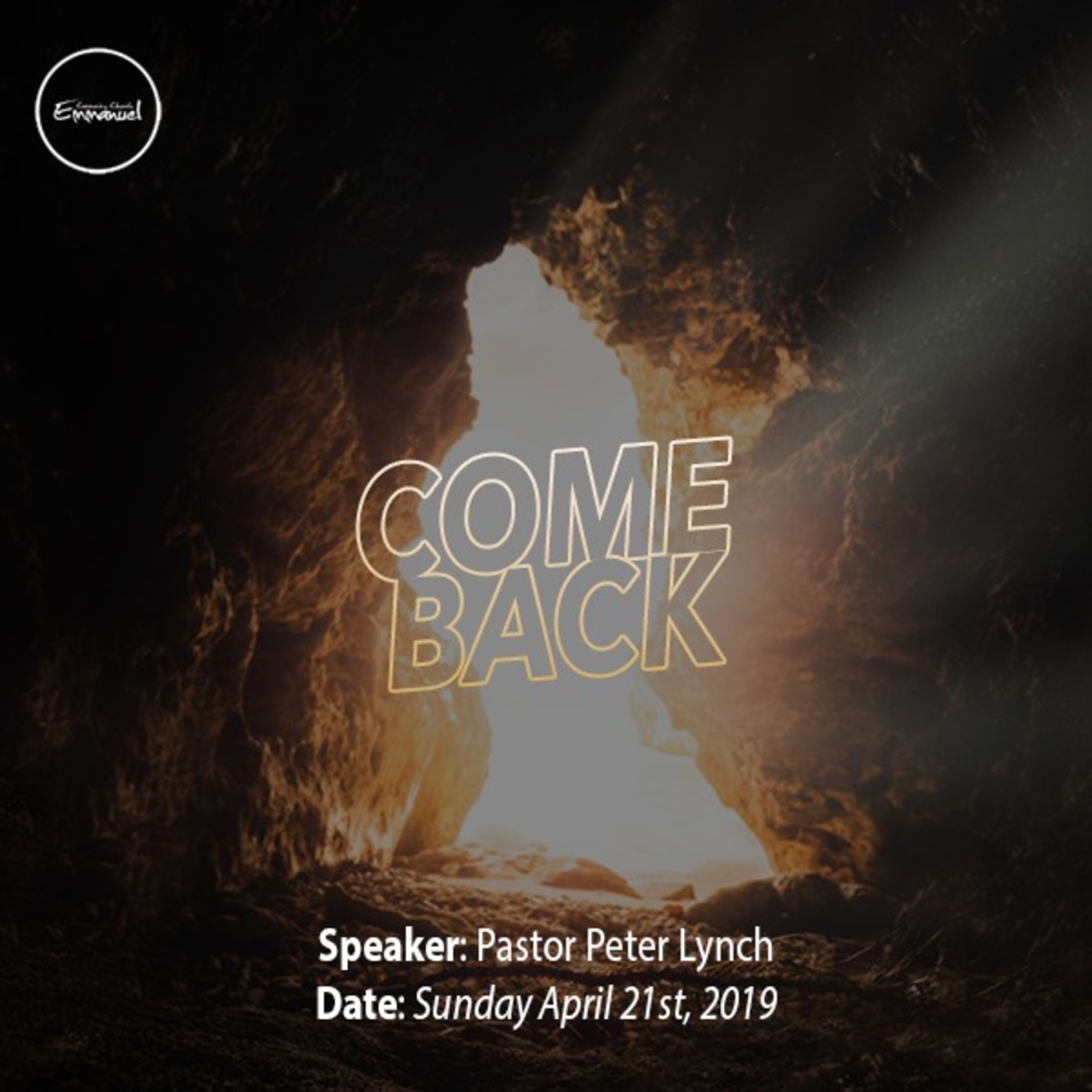 Comeback episode artwork