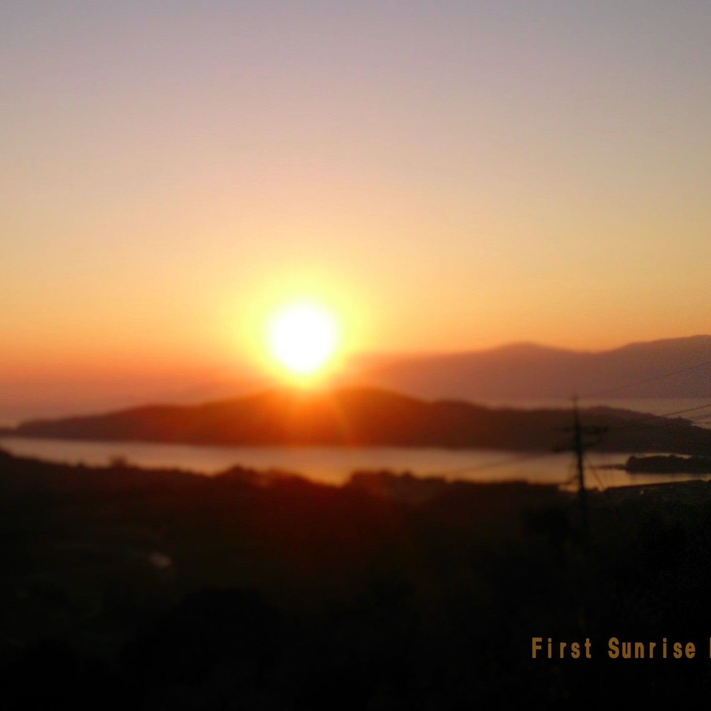 First Sunrise 2016 episode artwork