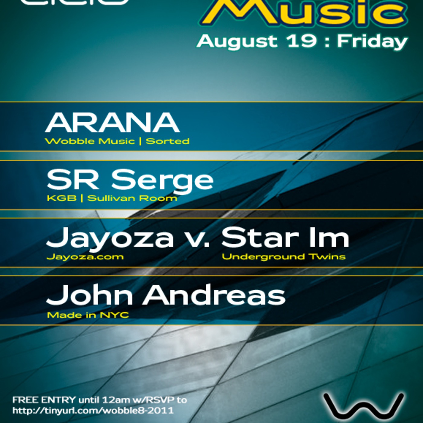 Chapter 1 :: Wobble @ Cielo