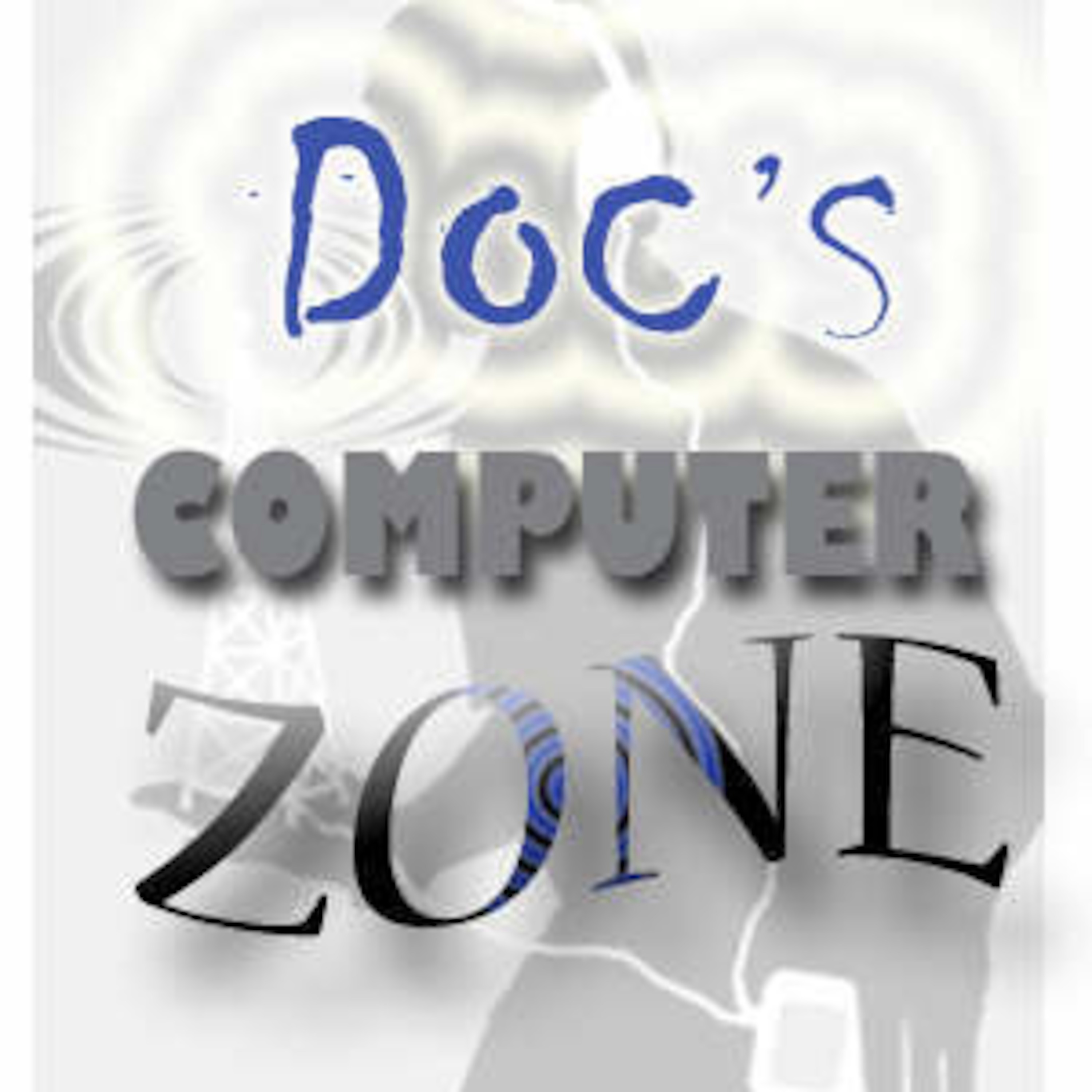 Doc's Computer Zone Episode 102:  Touching up photos with PhotoShop, Podcasting, and Sci Fi DVDs episode artwork