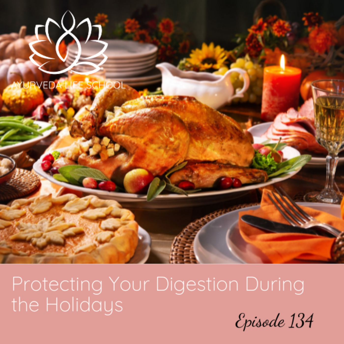 Episode 134: Ep #134 Protecting Your Digestion During the Holidays