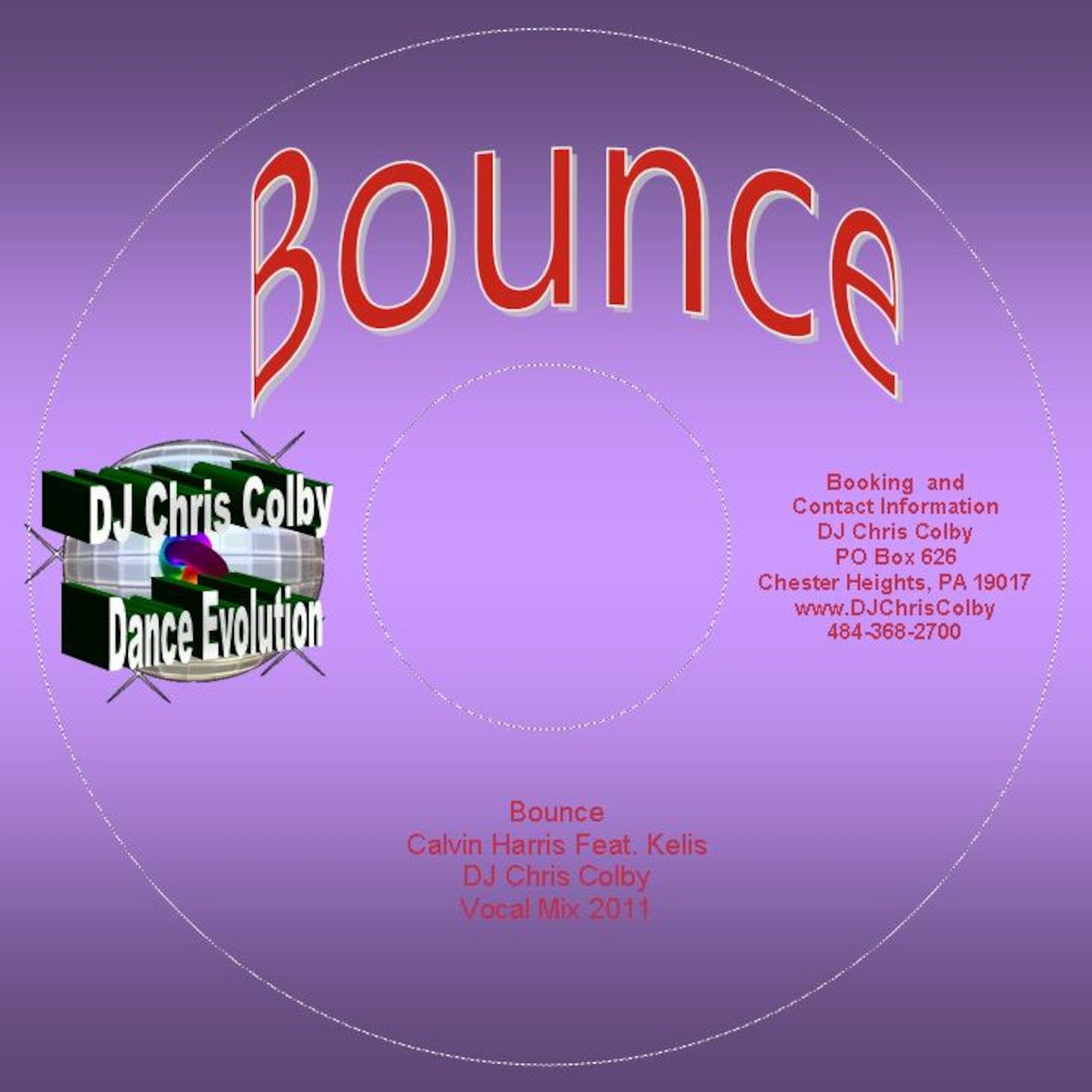 Bounce - Calvin Harris ft. Kelis DJ Chris Colby Vocal Mix