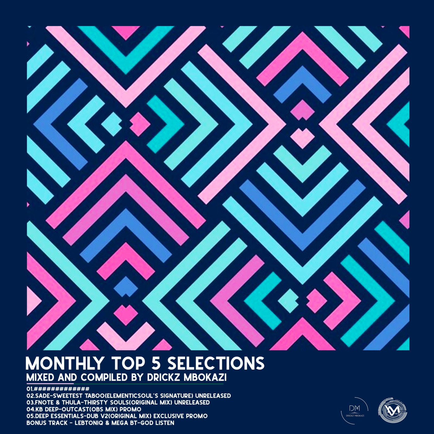 Episode 43: Monthly Top 5 Selections Ep1 Mixed By Drick Mbokazi episode artwork