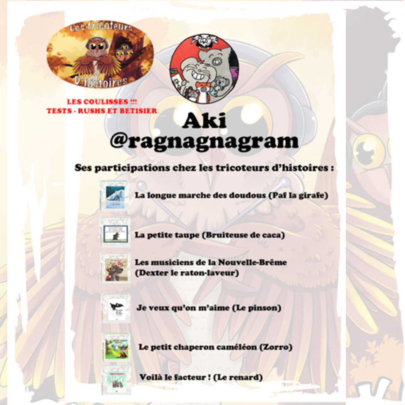 Dadouxassmat et les tricoteurs d\'histoires podcast