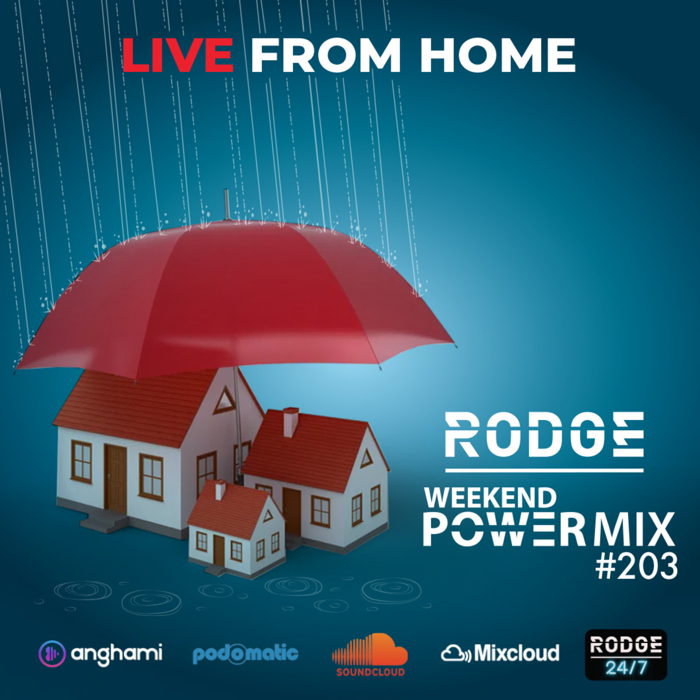Episode 163:  Rodge – WPM ( weekend power mix) #203