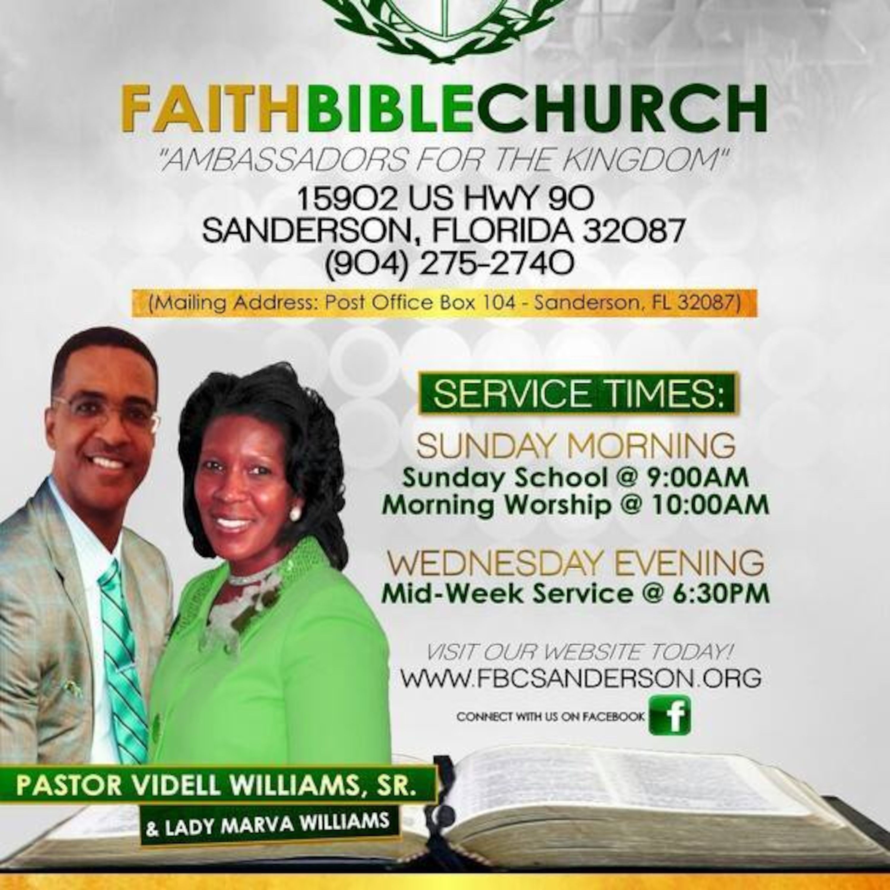 Faith Bible Church of Sanderson, FL
