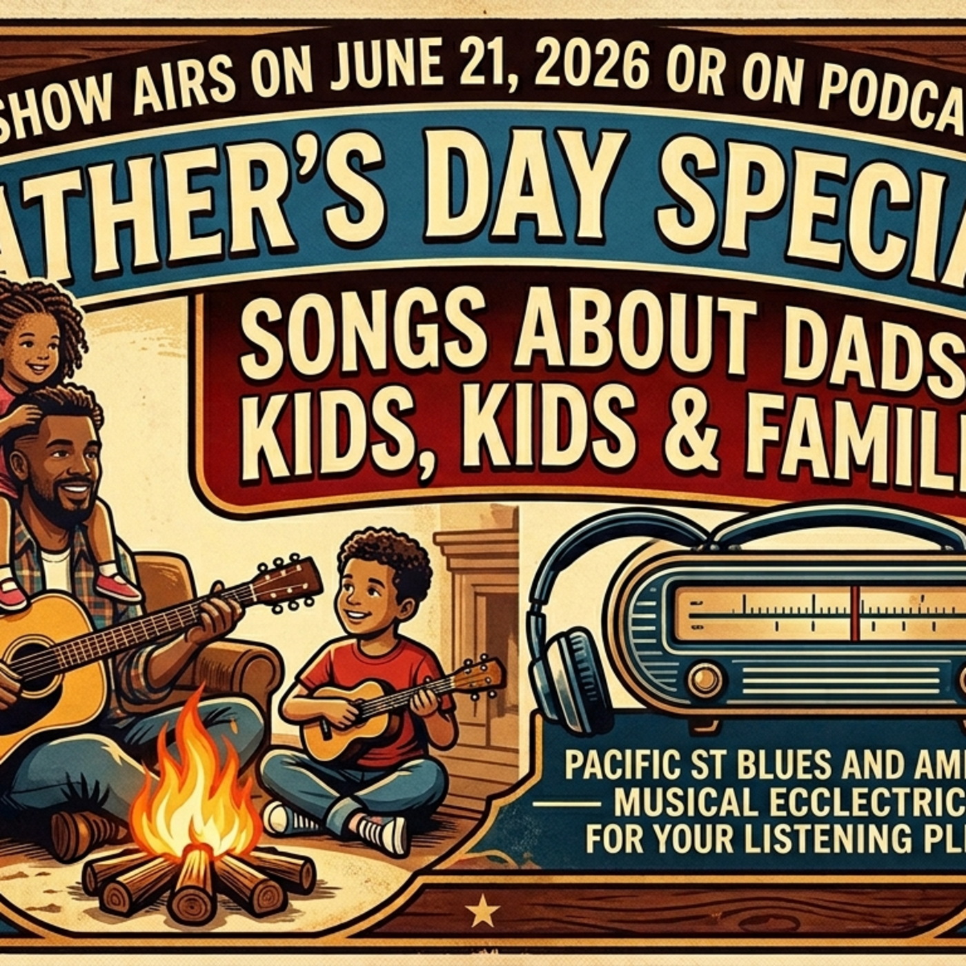 Episode 488: MORE Father's Day because more is better than less! Musical Ecclectricity 6 21 2023 episode artwork