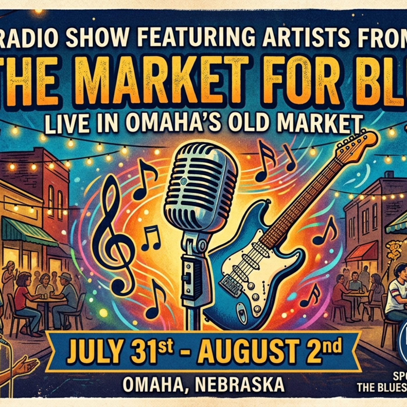 Episode 493: In the Market for Blues - Omaha's Blues Festival hosted by Glenn Bauer July 12, 2026 (part 1 of 2) episode artwork