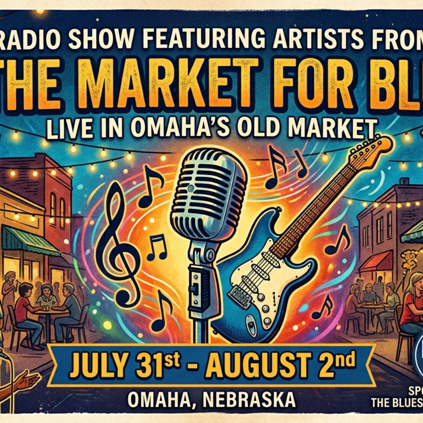 Episode 494: Glenn Bauer hosts 'In the Market for Blues - Omaha's Blues Festival' (airdate) July 12, 2026 (part 2 of 2) episode artwork