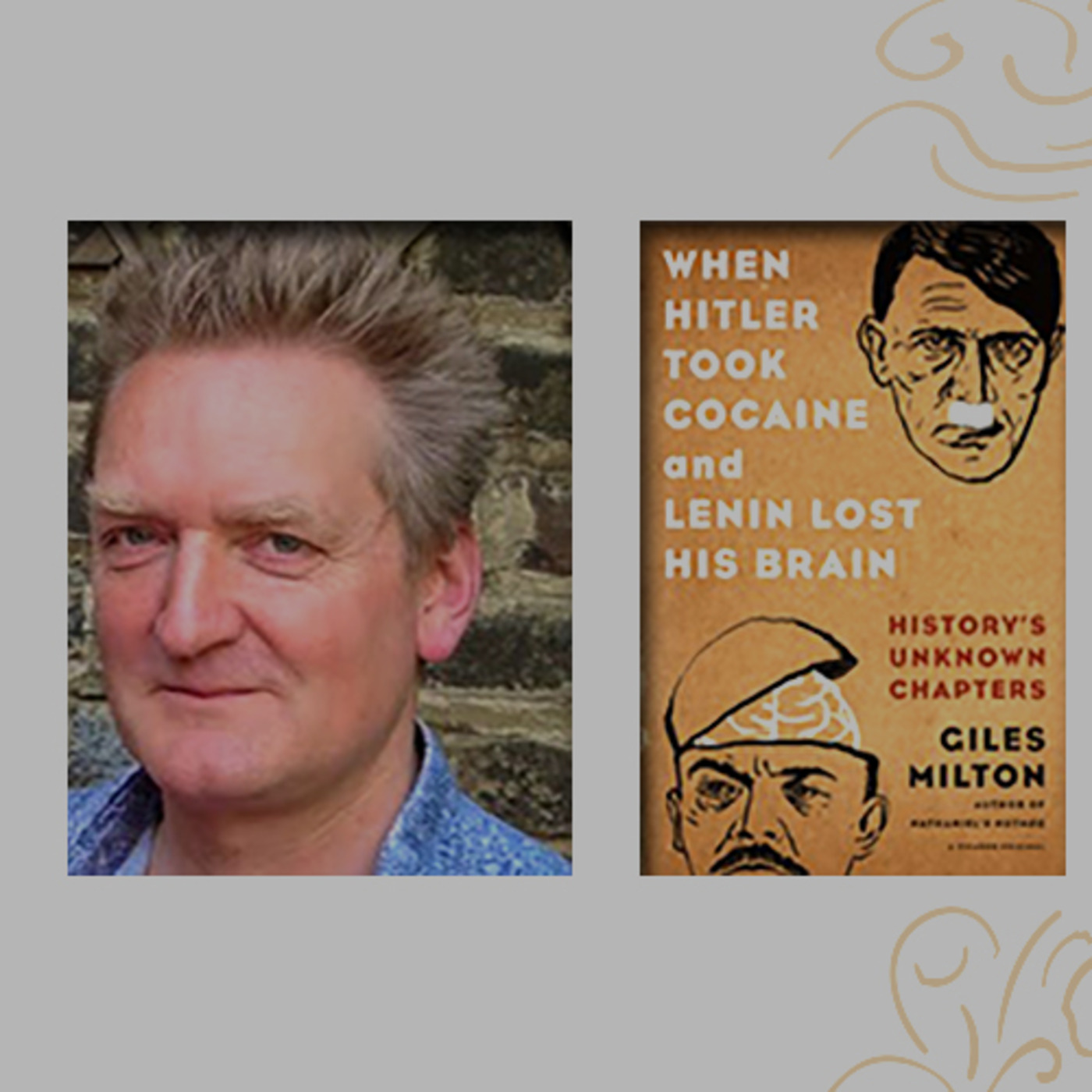 1Q1A - Giles Milton on Ordinary Extraordinary People episode artwork