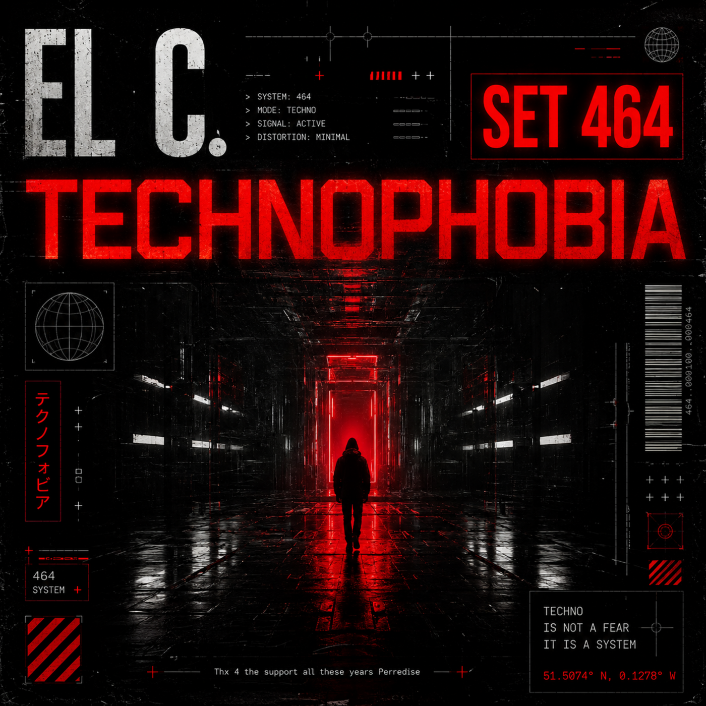 Episode 217: 464 Dj El C - Technophobia episode artwork