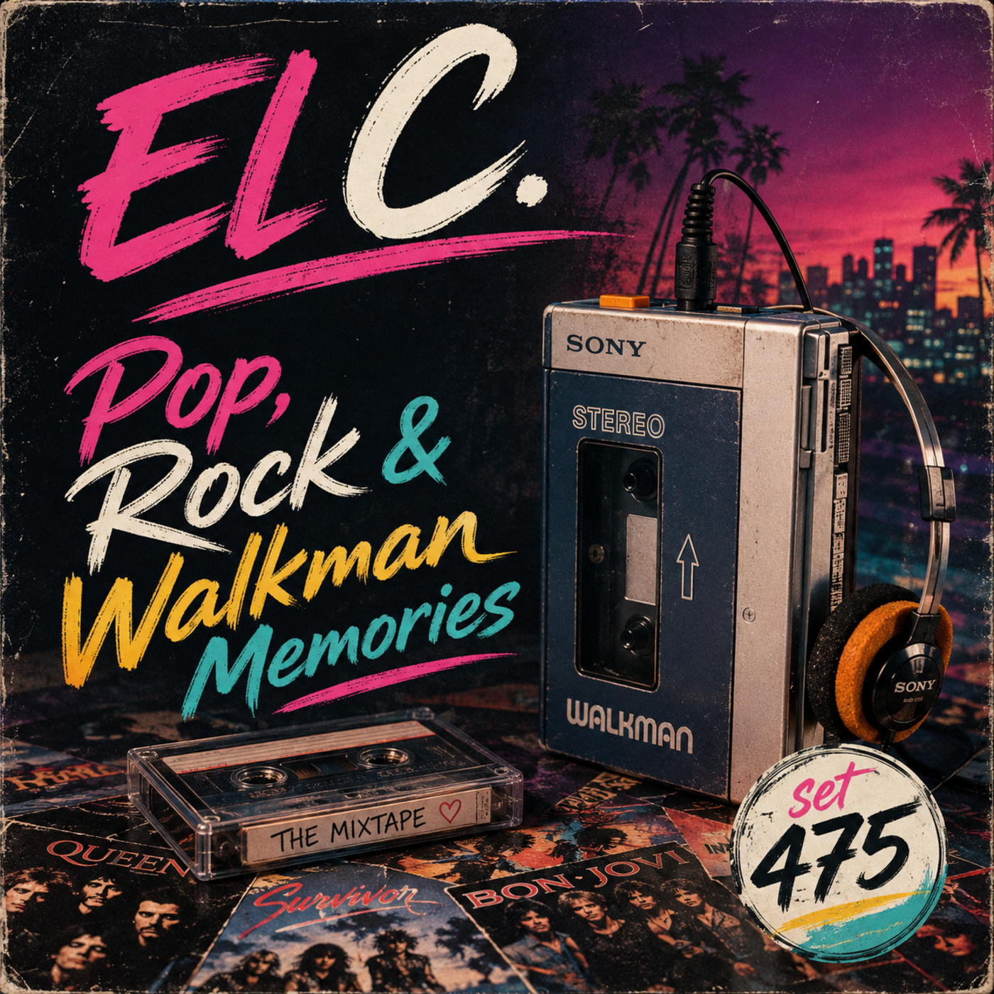 Episode 228: 475 Dj El C - Pop, Rock and Walkman memories episode artwork