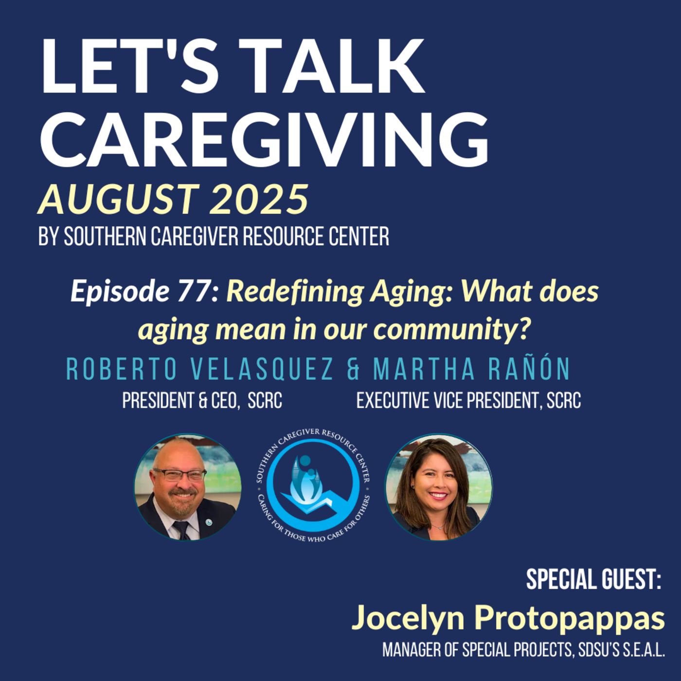 Episode 77: Redefining Aging: What does aging mean in our community? episode artwork