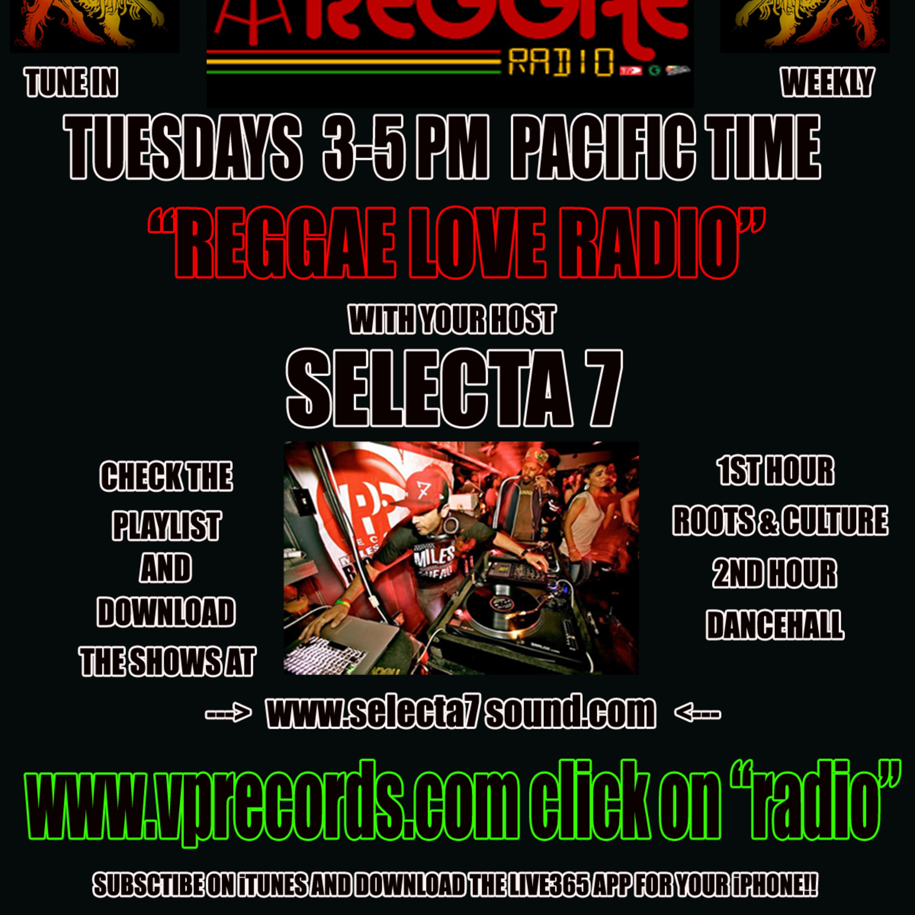 SELECTA 7 SOUND-REGGAE LOVE RADIO