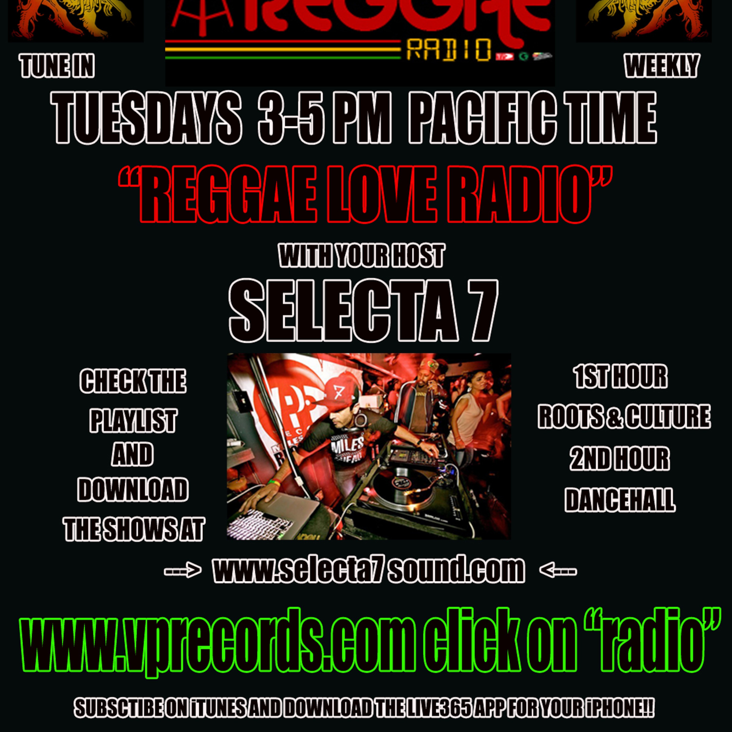 SELECTA 7 SOUND-REGGAE LOVE RADIO