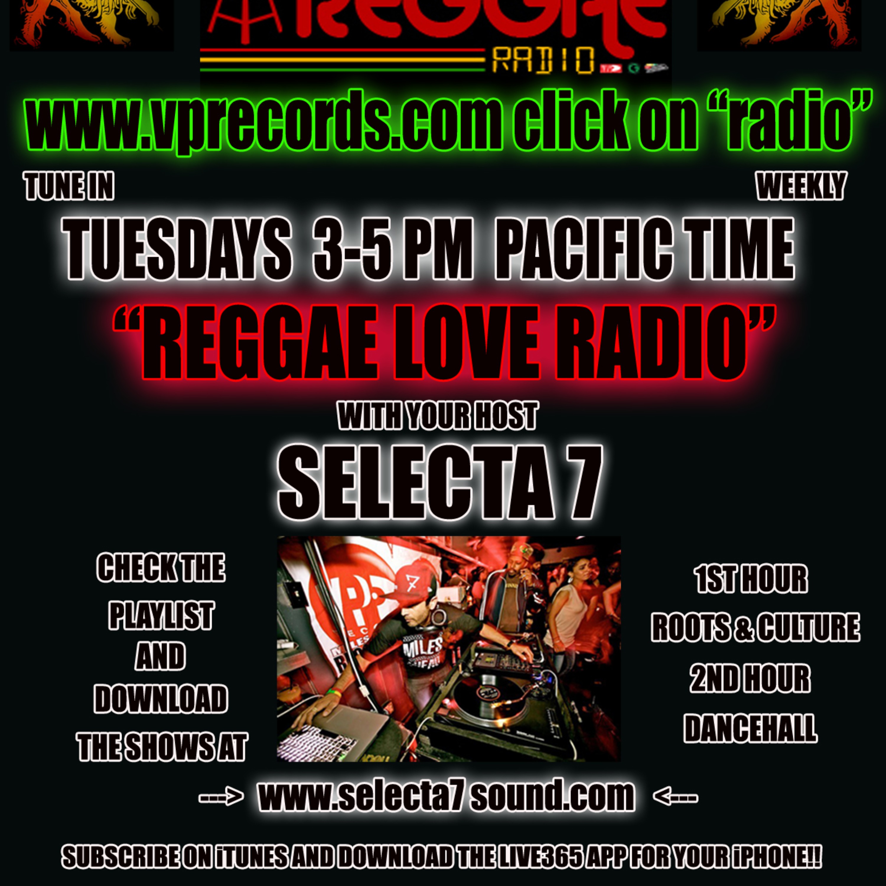 SELECTA 7 SOUND-REGGAE LOVE RADIO