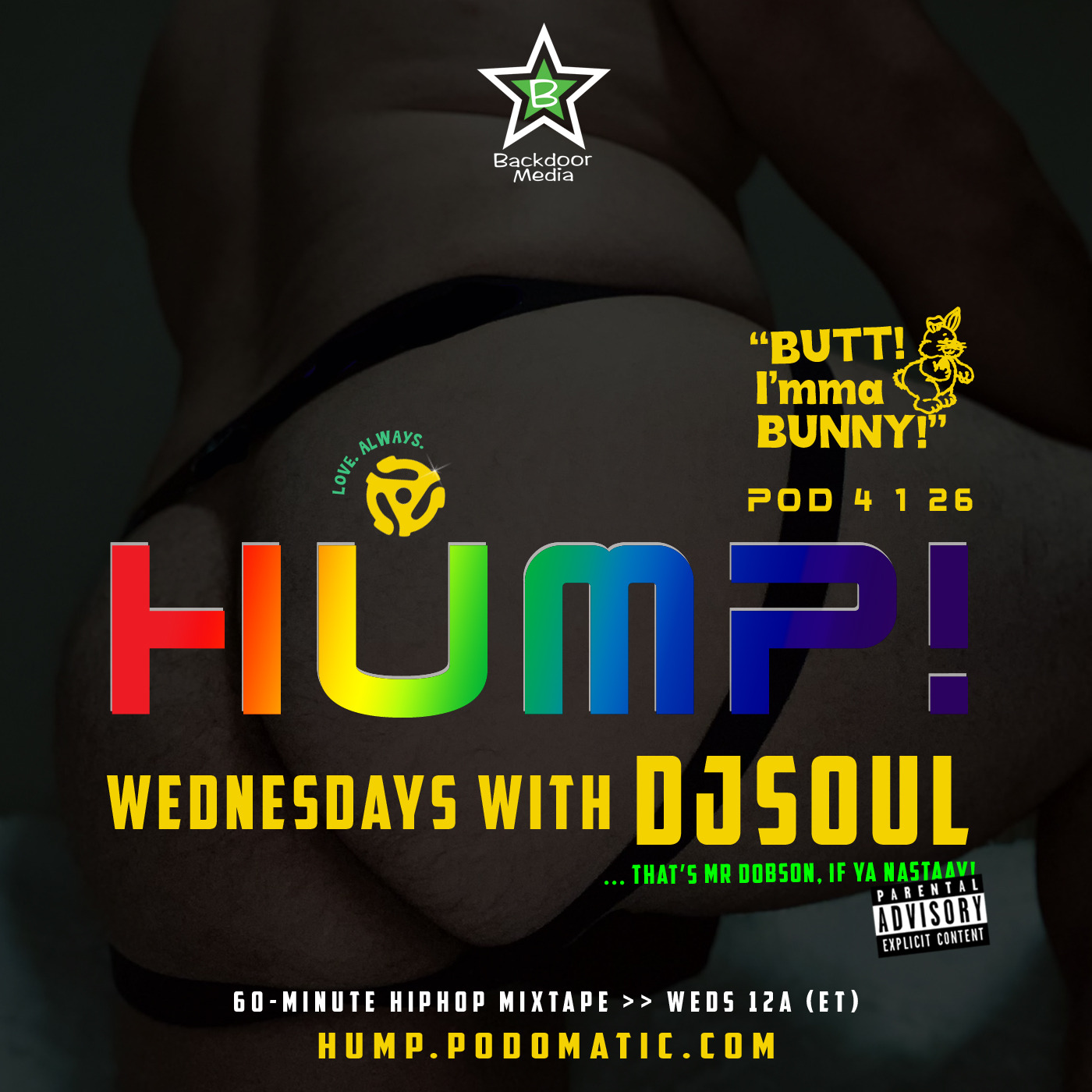 HUMP! Wednesdays with DJSOUL - HipHop POD 4 1 26 episode artwork