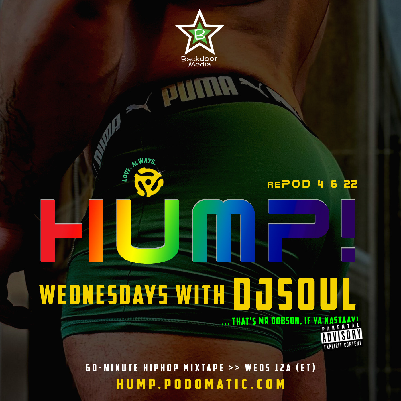 HUMP! Wednesdays with DJSOUL - HipHop rePOD 4 6 22 episode artwork