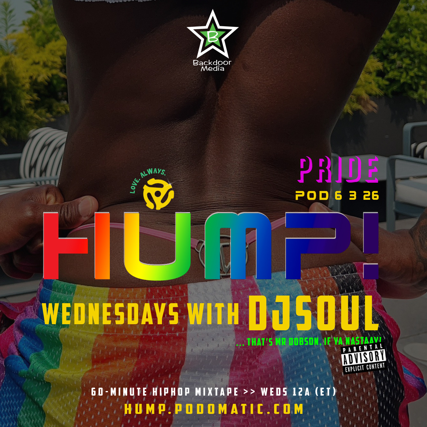 HUMP! Wednesdays with DJSOUL - HipHop POD 6 3 26 episode artwork