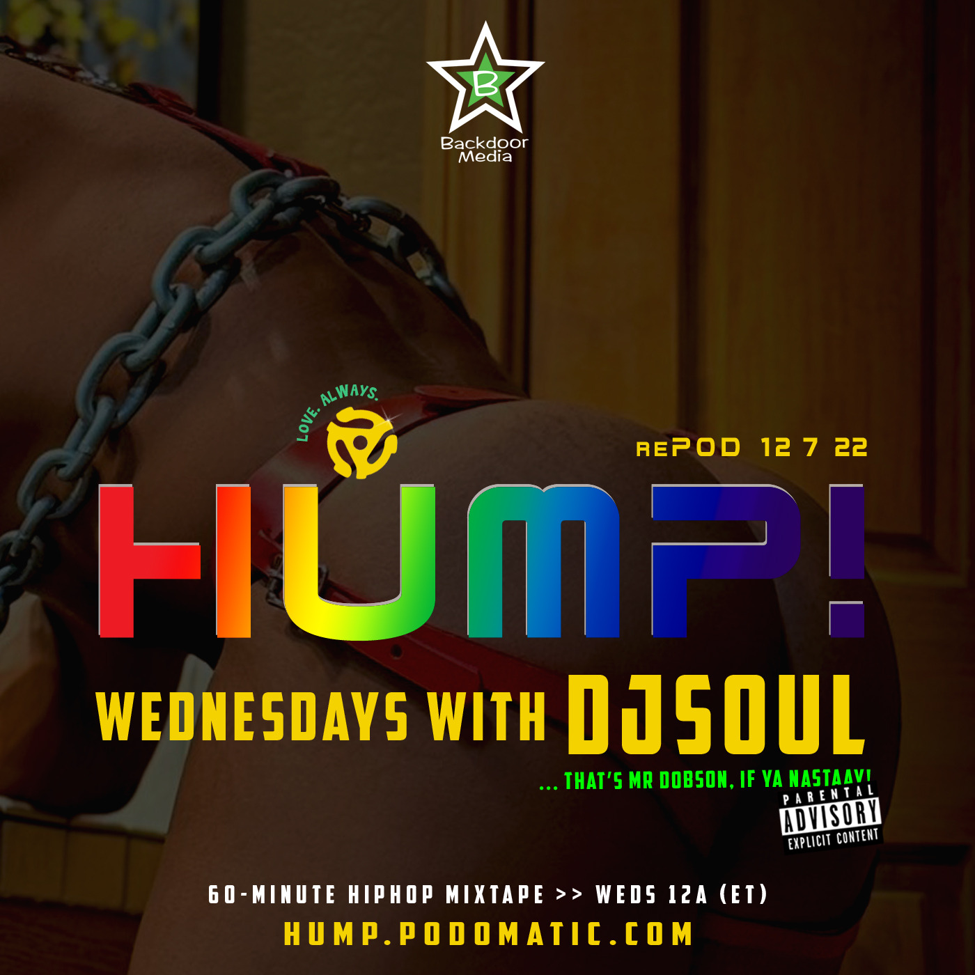 HUMP! Wednesdays with DJSOUL - HipHop POD 12 7 22 episode artwork