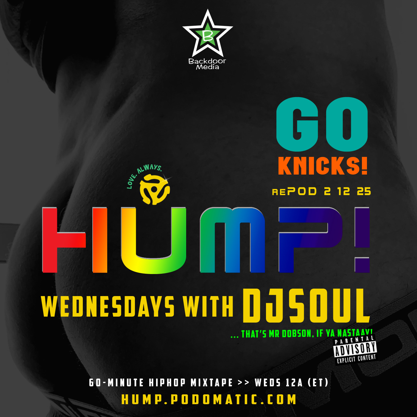 HUMP! Wednesdays with DJSOUL - DEEP rePOD 2 12 25 episode artwork